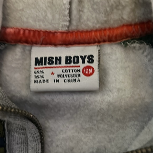 Mish boy & Splendid Hoodies 12/18 months GUC - Picture 4 of 8